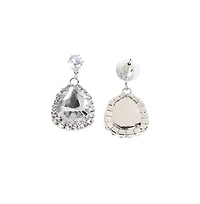 Sohi Women's Crystal Drop Earrings