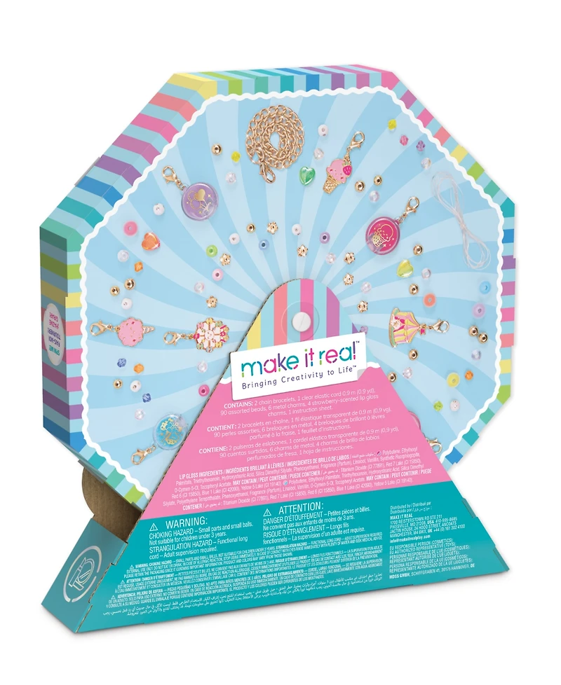 Make It Real Sweet Spin Carnival Lip Gloss Bracelets
