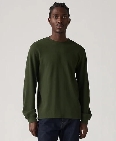 Levi's Men's Waffle Knit Thermal Long Sleeve T-Shirt