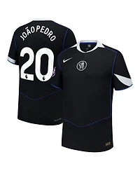 Nike Men's Joao Pedro Black Chelsea 2025/26 Third Authentic Player Jersey