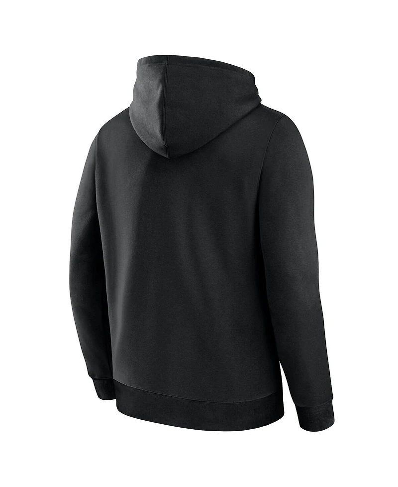 Fanatics Men's Black Minnesota United Fc Penalty Kick Legacy Pullover Hoodie
