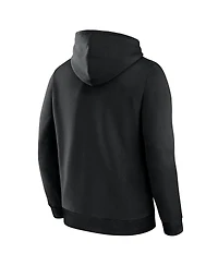 Fanatics Men's Black Minnesota United Fc Penalty Kick Legacy Pullover Hoodie