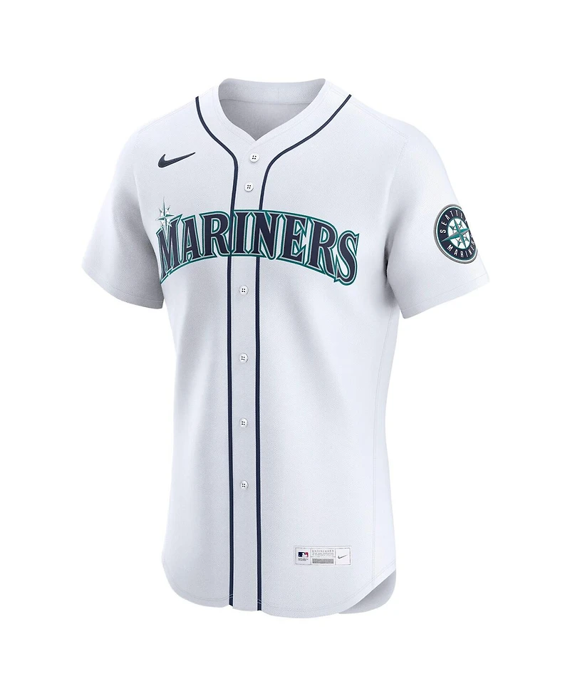 Nike Men's Julio Rodriguez White Seattle Mariners Home Elite Jersey