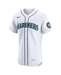 Nike Men's Julio Rodriguez White Seattle Mariners Home Elite Jersey