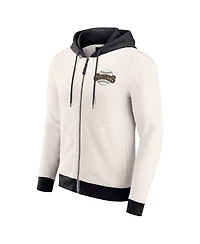 Fanatics Men's Cream San Francisco Giants Polar Fleece Full-Zip Hoodie