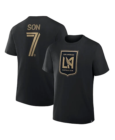 Fanatics Men's Son Heung-Min Black Lafc Name Number T-Shirt