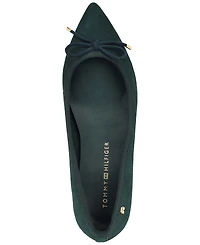 Tommy Hilfiger Women's Kimio Pointed Toe Slip-On Ballet Flats