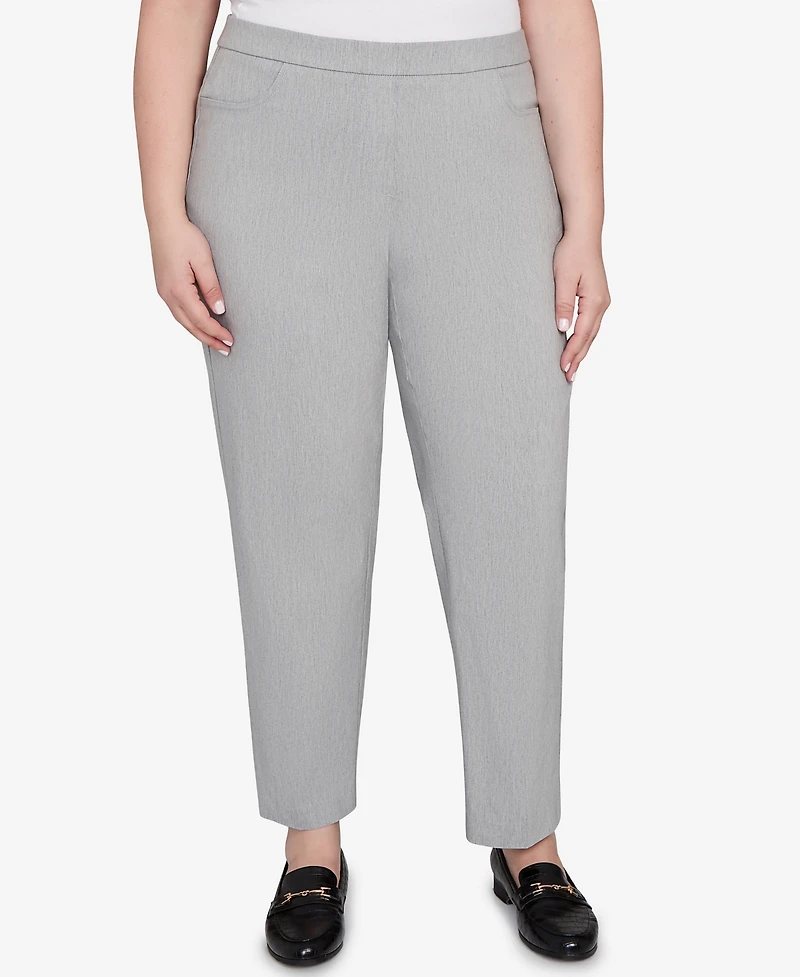 Alfred Dunner Plus Stockbridge Modern Millennium Average Length Pant
