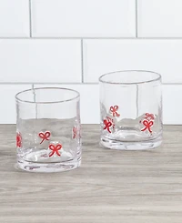 Thirstystone Bow Icon Glasses, Set of 2