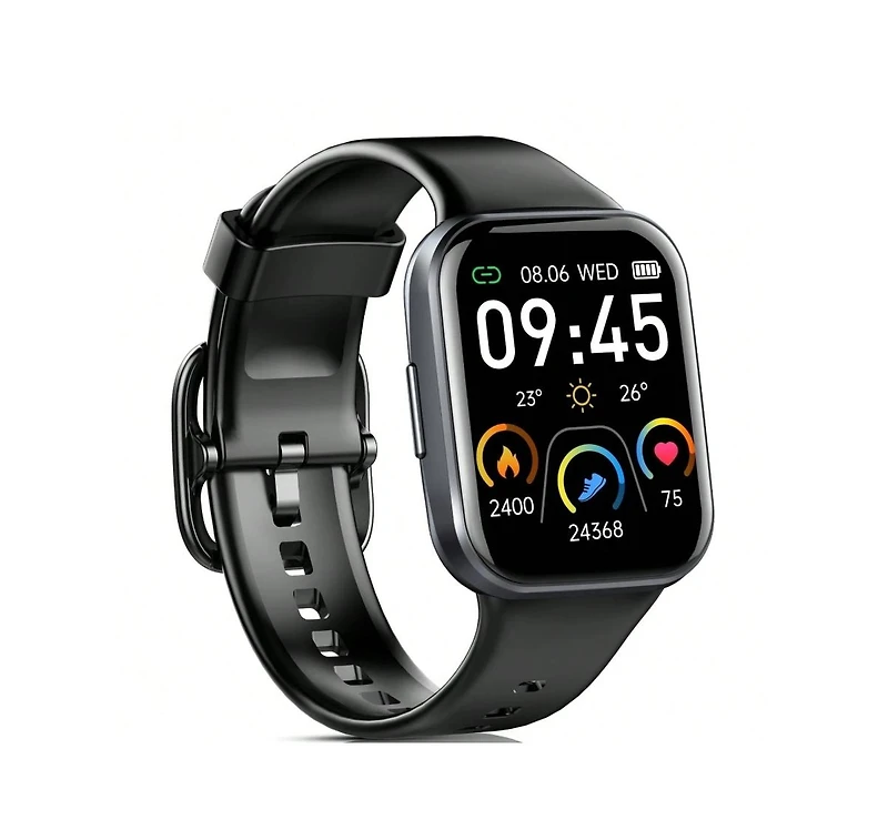 Ruxing Smart Smart Watch, 2024 Fitness Tracker Watch For Men Women, 1.69'' Touch Smartwatch Fitness Watch With Heart Rate Monitor/Pedometer/Sleep Moni