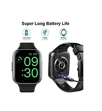 Ruxing Smart Smart Watch, 2024 Fitness Tracker Watch For Men Women, 1.69'' Touch Smartwatch Fitness Watch With Heart Rate Monitor/Pedometer/Sleep Moni