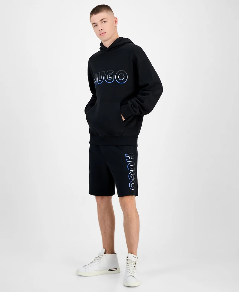 Hugo Boss Nogudi Long-Sleeve Logo Graphic Hoodie