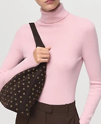 Mango Women's Turtleneck Wool Sweater
