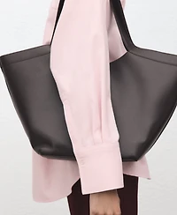 Mango Women's Pocket Oversize Shirt