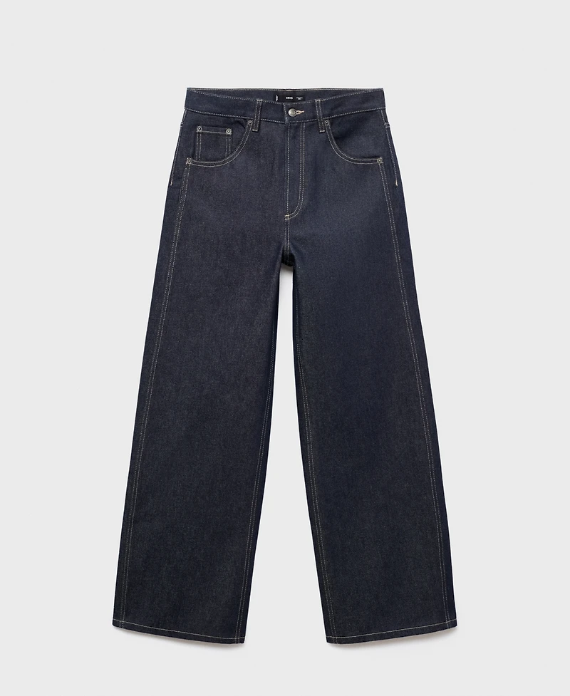 Mango Women's High-Rise Balloon Jeans