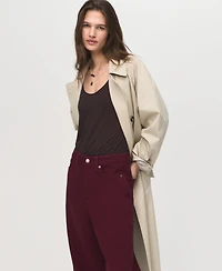 Mango Women's High-Rise Balloon Jeans