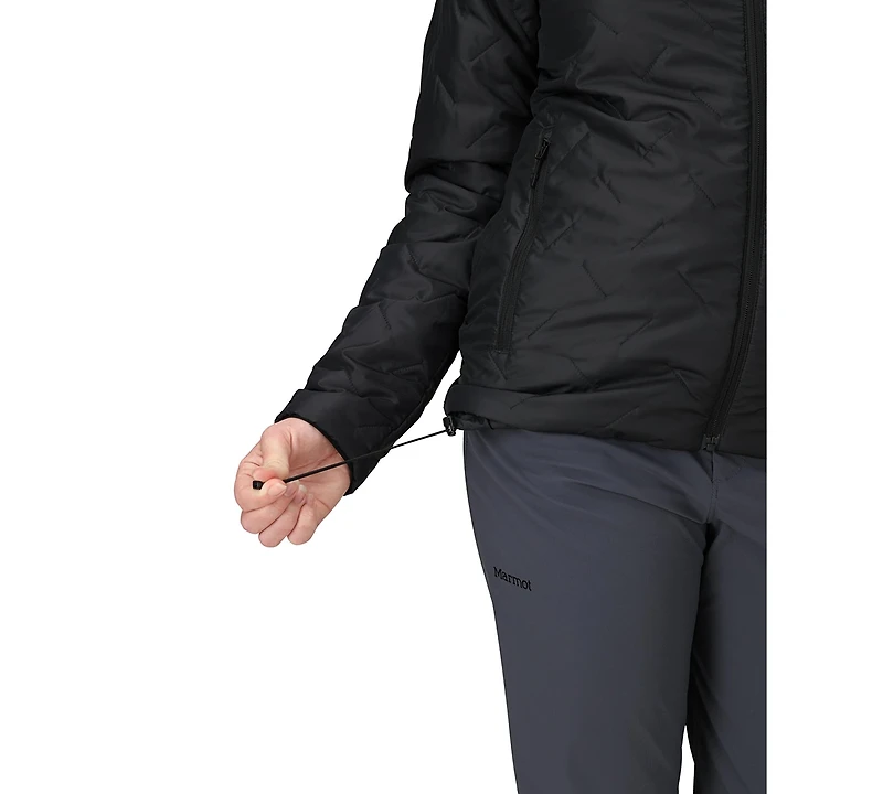 Marmot Women's Quilt Long Sleeve Fixed Hoodie