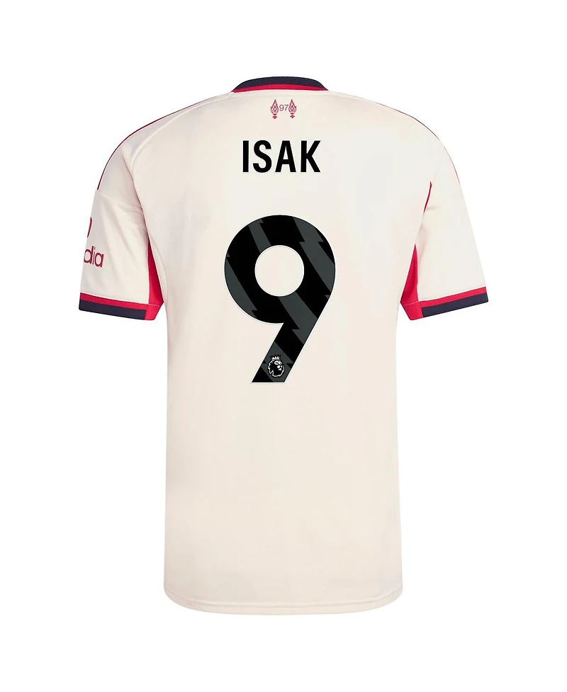 Adidas Men's Alexander Isak White Liverpool 2025/26 Away Replica Player Jersey