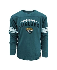 Wes & Willy Big Boys and Girls Teal Jacksonville Jaguars Football Long Sleeve T-Shirt