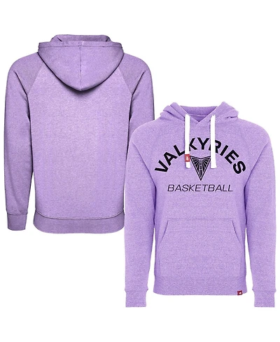 Sportiqe Men's and Women's Violet Golden State Valkyries Olsen Tri-Blend Hoodie Sweatshirt