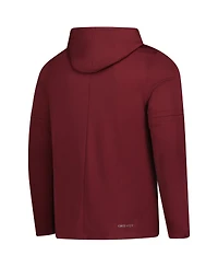 Nike Men's Maroon Minnesota Golden Gophers 2025 Sideline Dri-fit Long Sleeve Hoodie T-Shirt