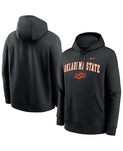 Nike Men's Black Oklahoma State Cowboys Club Pullover Hoodie