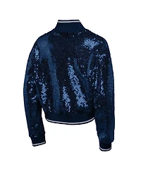 Outerstuff Big Boys and Girls Navy Dallas Cowboys Glam Squad Sequin Jacket