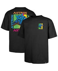 '47 Brand Men's Black Houston Astros Sundale Foundation T-Shirt