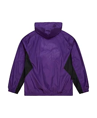 Mitchell & Ness Men's Purple Minnesota Vikings Playmaker Full-Zip Windbreaker Jacket