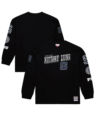 Mitchell & Ness Men's Black Penn State Nittany Lions Training Camp Long Sleeve T-Shirt