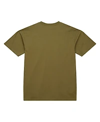 Mitchell & Ness Men's Olive Green Bay Packers Vintage Logo Premium T-Shirt