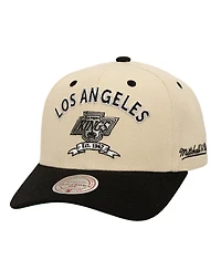 Mitchell & Ness Men's Cream Los Angeles Kings Soul Legacy Defined Two-Tone Pro Crown Adjustable Hat