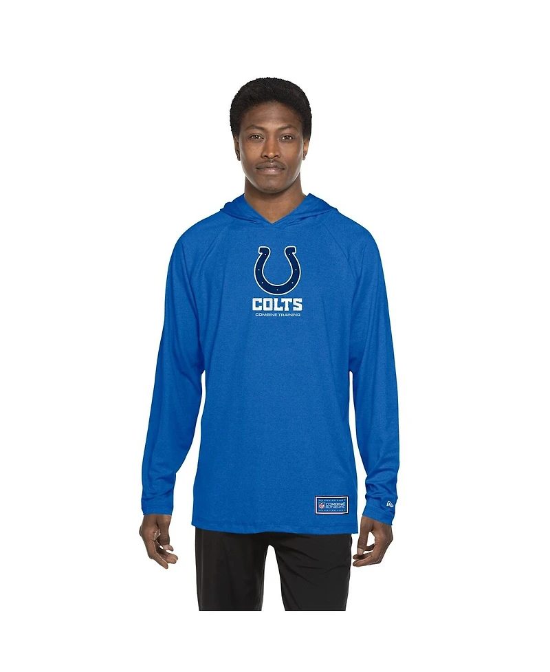 New Era Men's Royal Indianapolis Colts Functional Fandom Hoodie