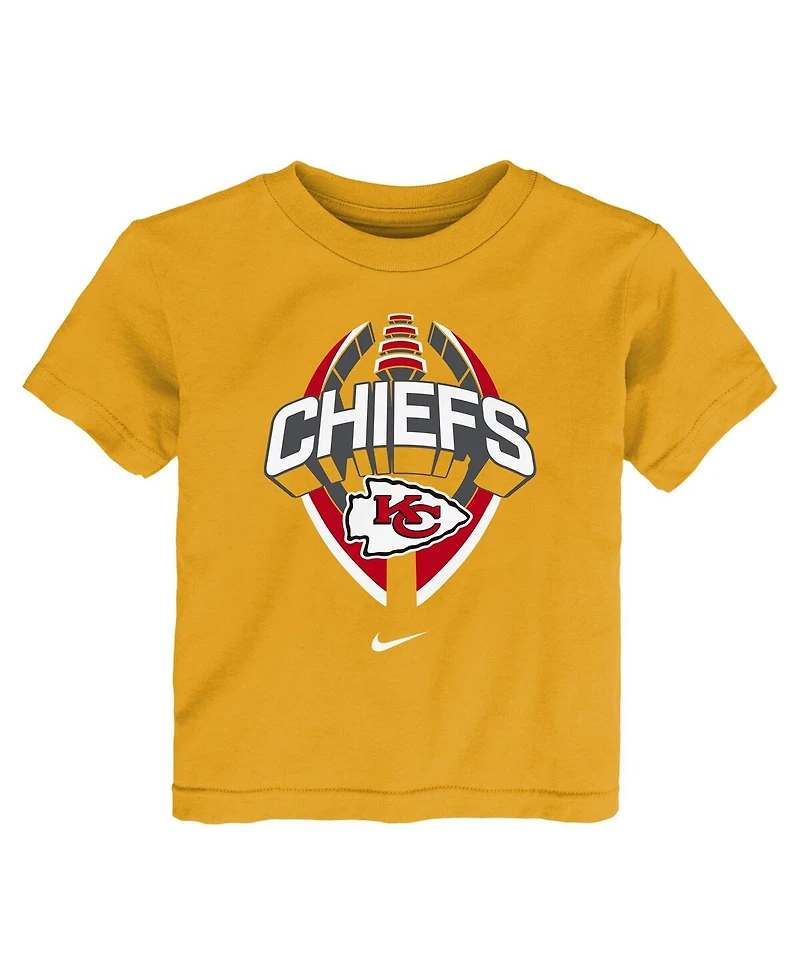 Nike Toddler Gold Kansas City Chiefs Icon Legend T-Shirt