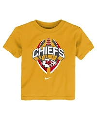 Nike Toddler Gold Kansas City Chiefs Icon Legend T-Shirt