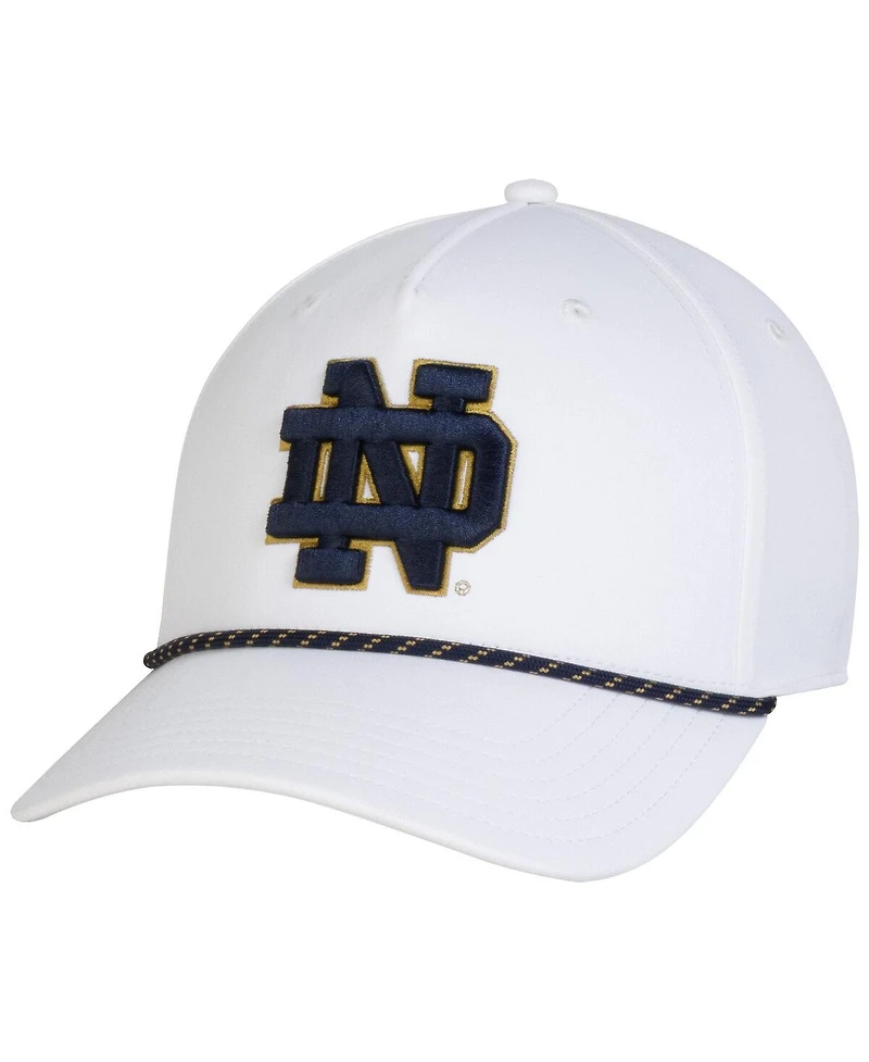 Under Armour Men's White Notre Dame Fighting Irish Sideline Drive Rope Adjustable Hat