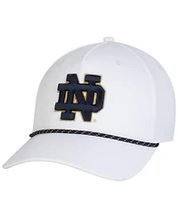 Under Armour Men's White Notre Dame Fighting Irish Sideline Drive Rope Adjustable Hat