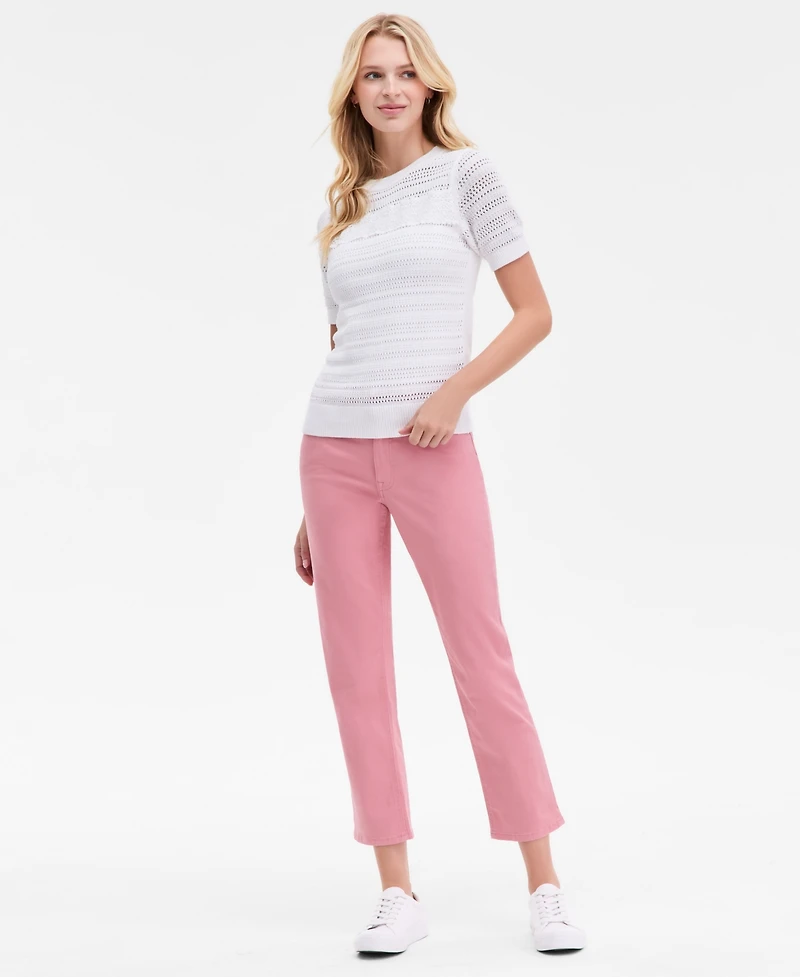 Nautica Jeans Women's Straight Ankle Pants