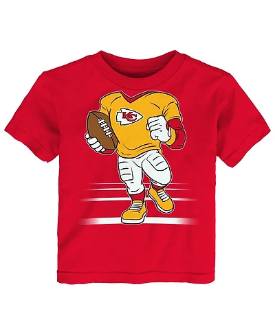 Outerstuff Toddler Outerstuff Red Kansas City Chiefs Game Fit T-Shirt