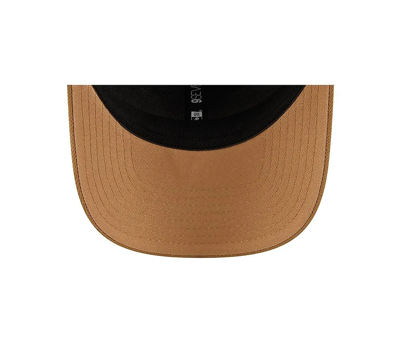 New Era Men's Light Beige Detroit Lions Two-Tone Trucker 9SEVENTY Adjustable Hat