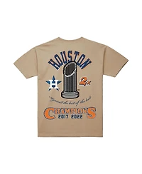 Mitchell & Ness Men's Cream Houston Astros Legacy Defined T-Shirt