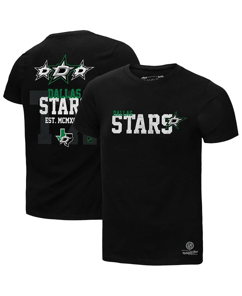 Mitchell & Ness Men's Black Dallas Stars Home T-Shirt