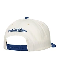 Mitchell & Ness Men's Cream Texas Rangers Stretch-Snapback Hat