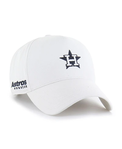 '47 Brand Men's White Houston Astros Foundational Pinch Offside Adjustable Hat