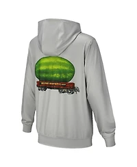 Section 119 Men's and Women's Gray The Allman Brothers Band Watermelon Pullover Hoodie