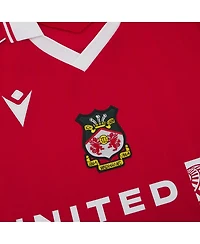 Macron Men's Red Wrexham 2025/26 Home Replica Jersey