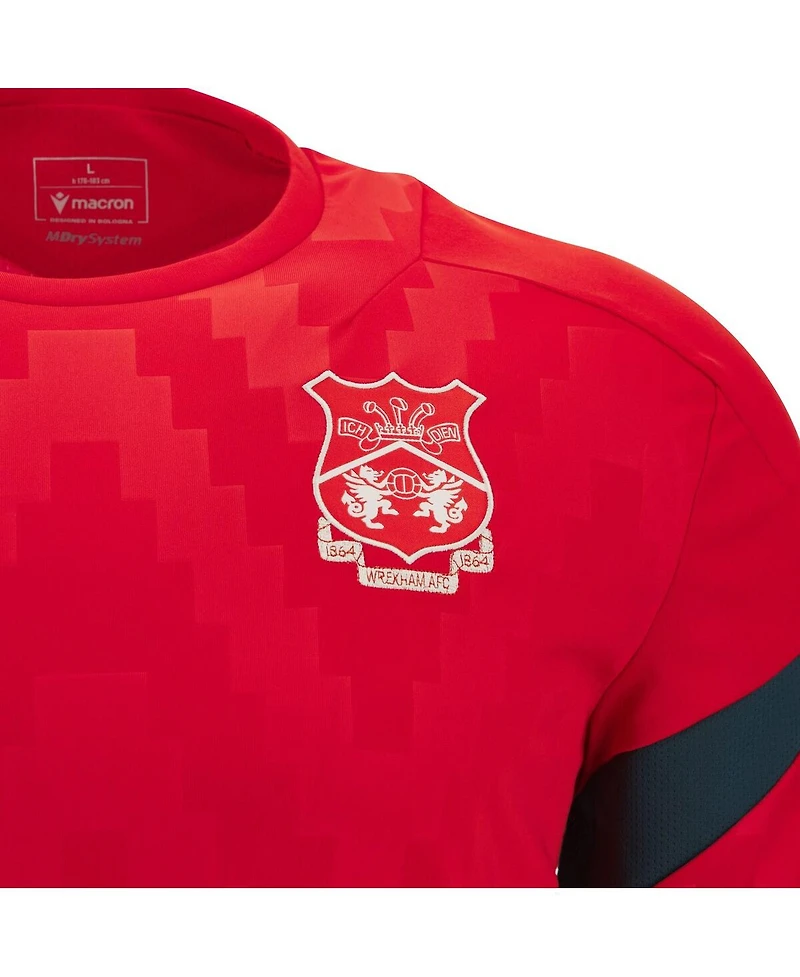 Macron Men's Red Wrexham Training Jersey