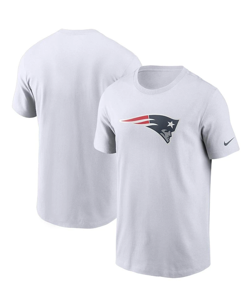 Nike Men's White New England Patriots Primary Logo T-Shirt