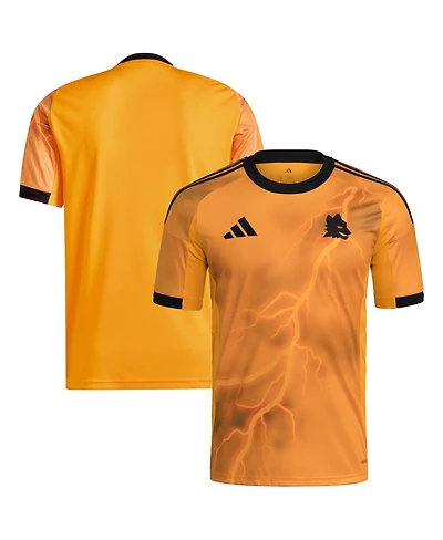 Adidas Men's Orange As Roma 2025/26 Away Replica Jersey