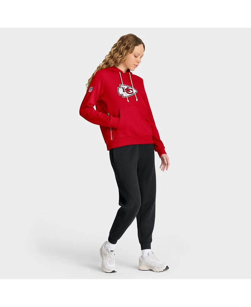 Nike Women's Red Kansas City Chiefs Sideline Standard Issue Initial Home Dri-fit Hoodie